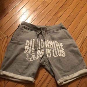 Billionaire boys club grey shorts